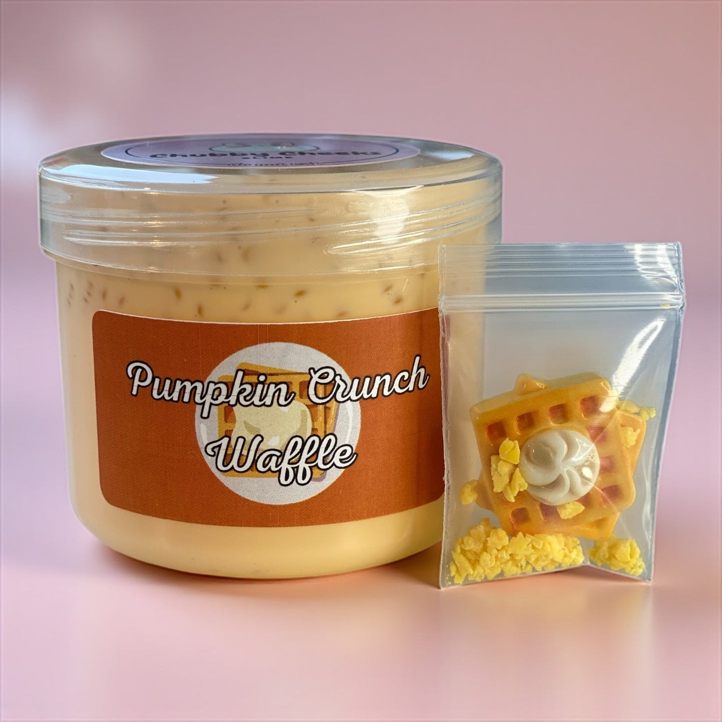 Pumpkin Crunch Waffle - Crunchy Perlite/Slushee Slime