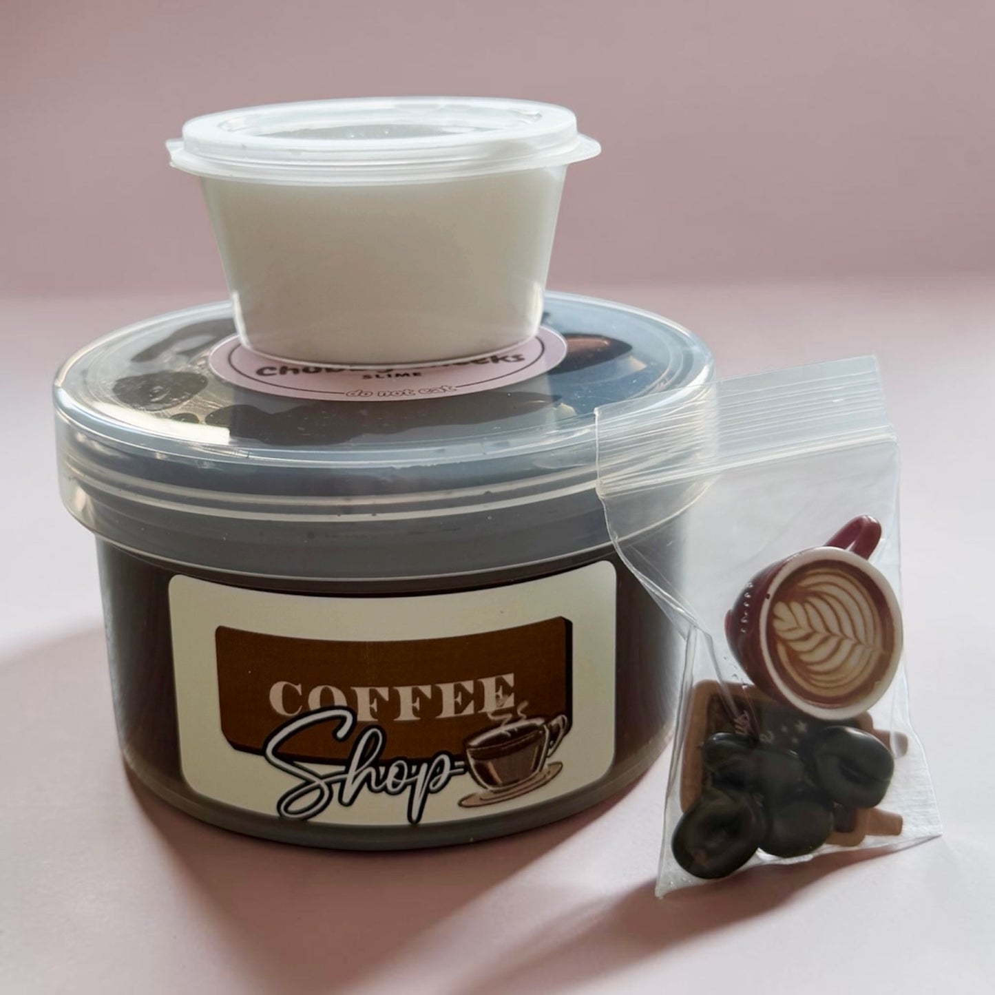 Coffee Shop- DIY Clear Slime