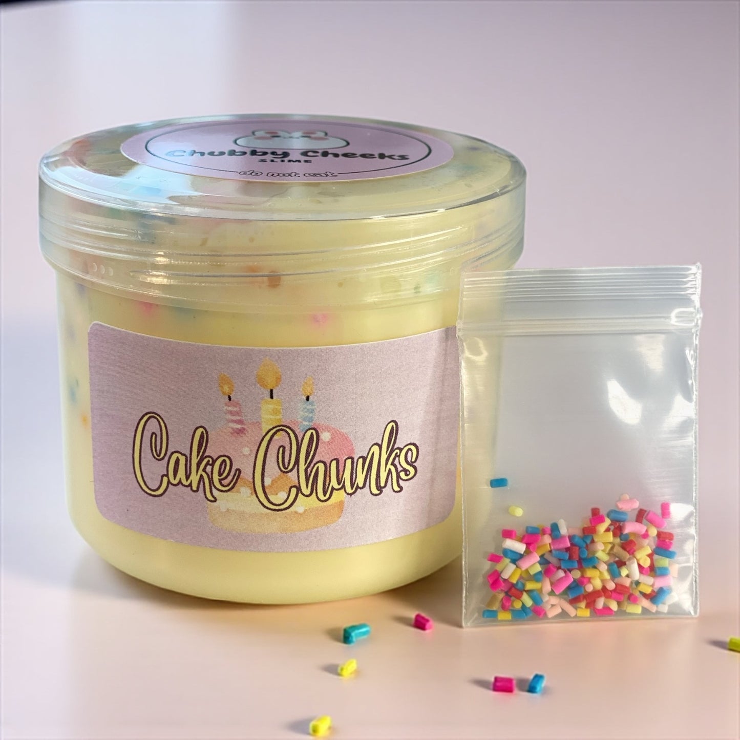 Cake Chunks - Floam x Jellycube Slime