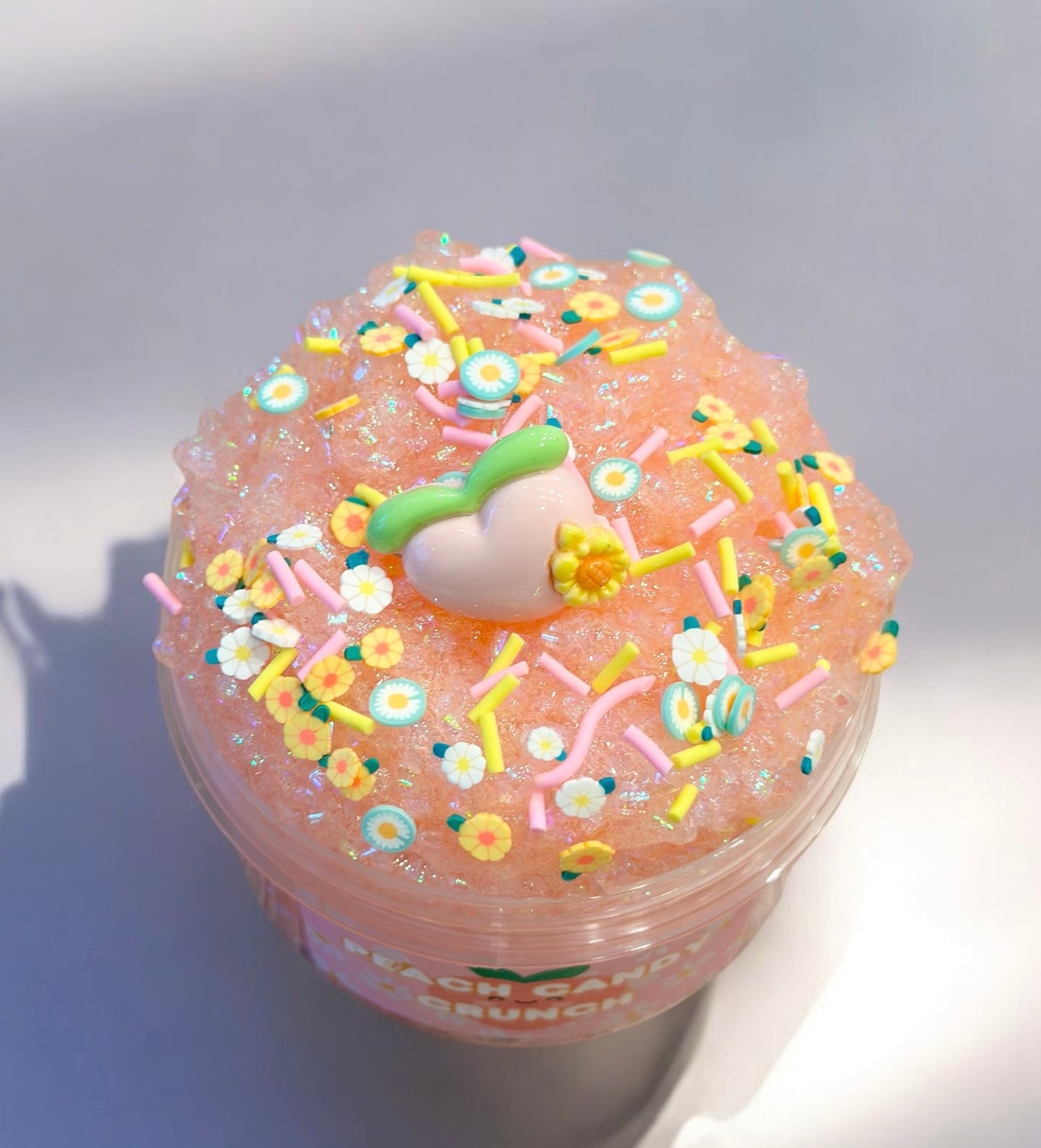 Peach Candy Crunch - Bingsu Slime