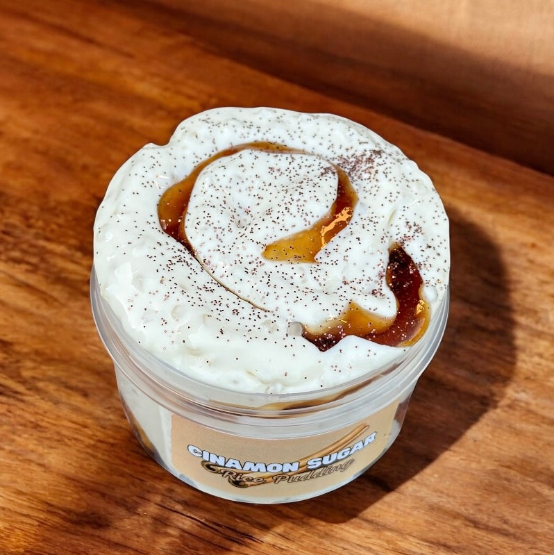 Cinnamon Sugar Rice Pudding - Slushee Slime