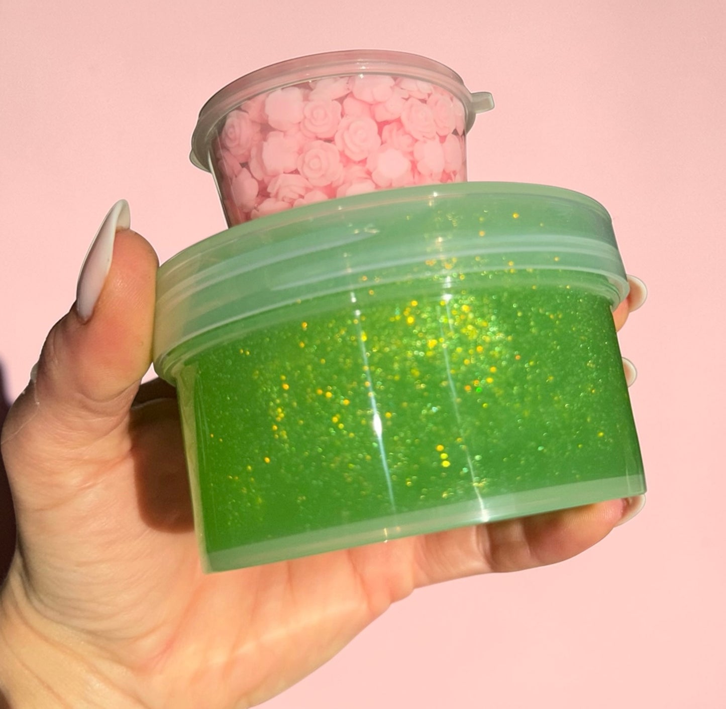 Jupiter - Clear Slime + Crunch Bomb Topper