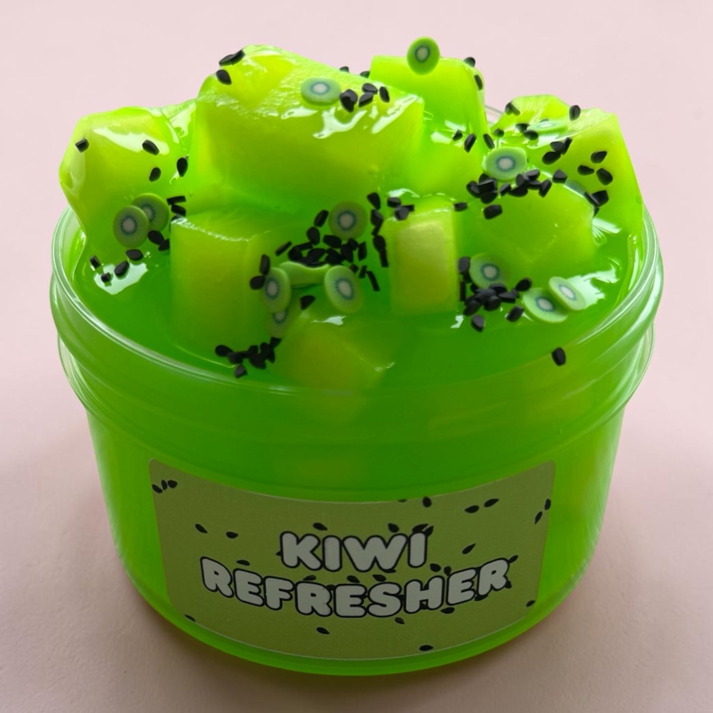 Kiwi Refresher- Jellycube Slime