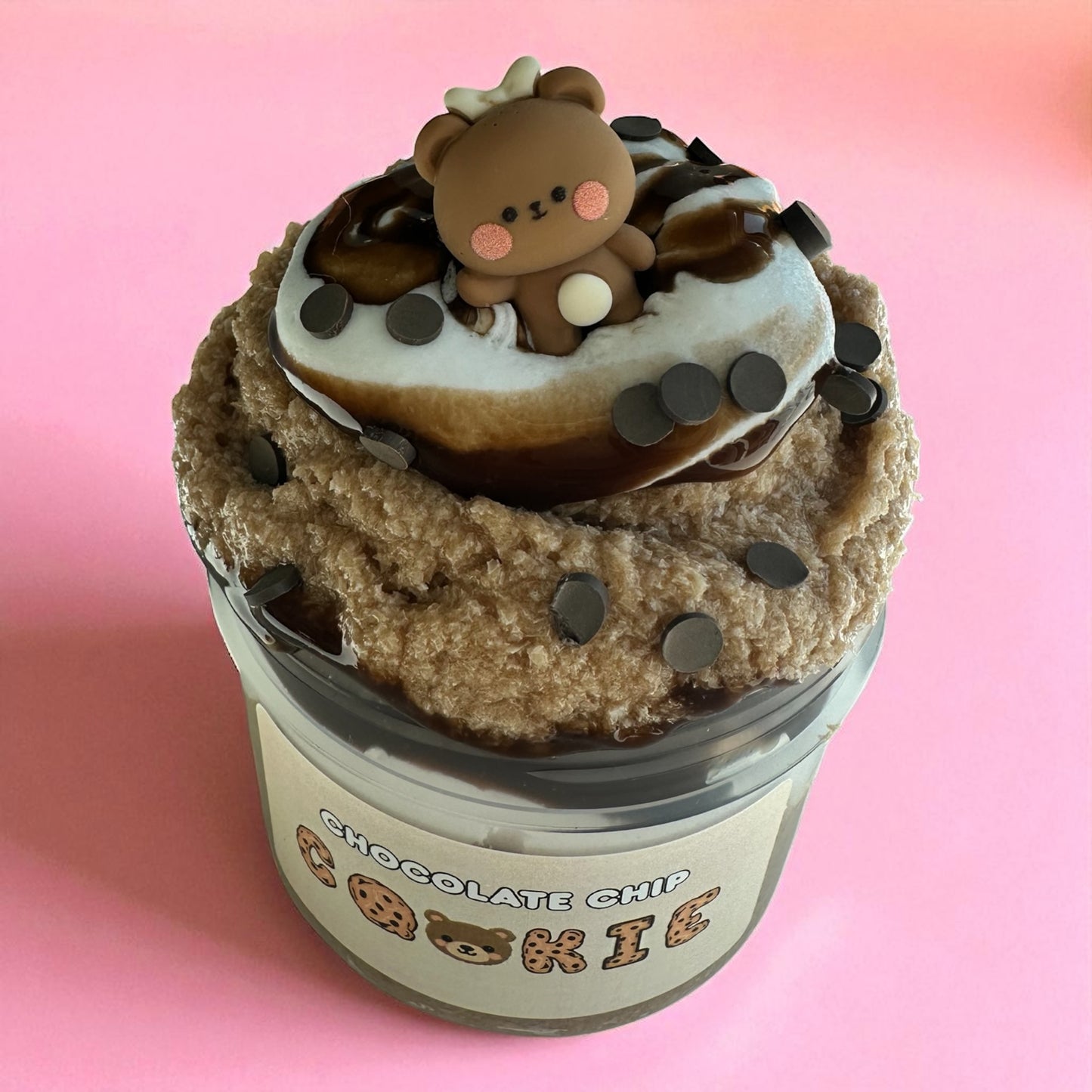 Chocolate Chip Cookie - snowfizz Slime