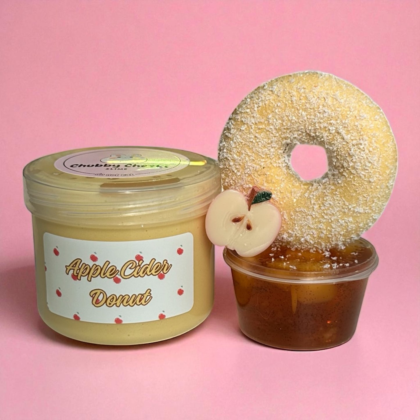 Apple Cider Donut - DIY Clay Slime