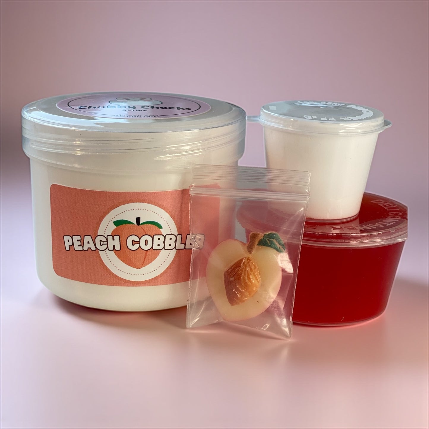 Peach Cobbler- Butter Slime