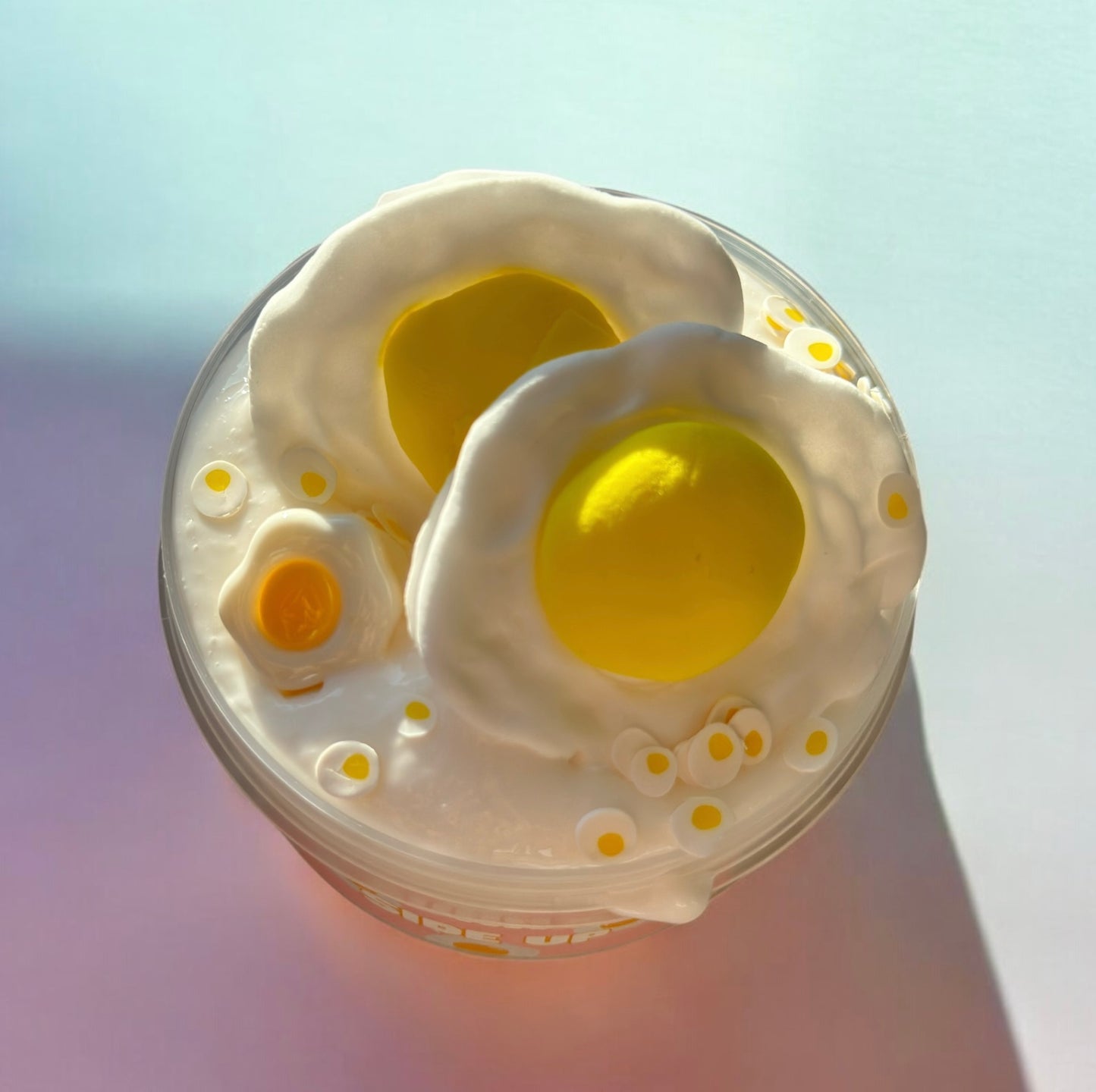 Sunny Side up - DIY Clay Slime