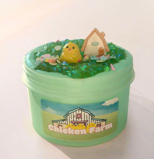 Chicken Farm - White Glue Jelly Slime