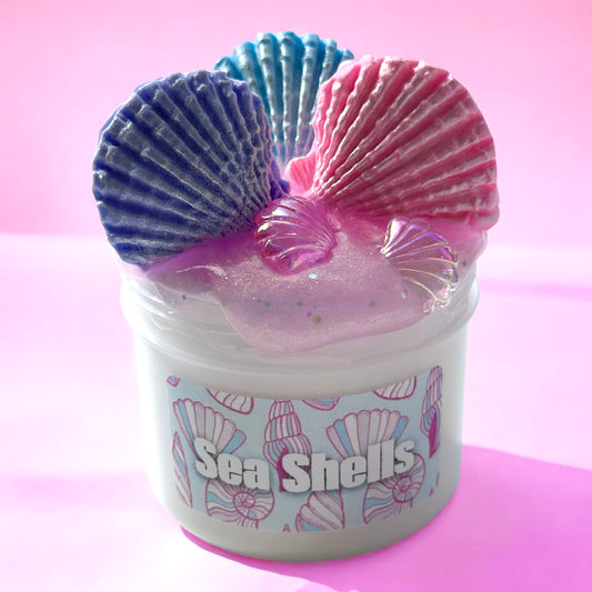 Sea Shells - DIY Clay Slime