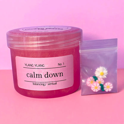 Calm down - Clear Putty Slime
