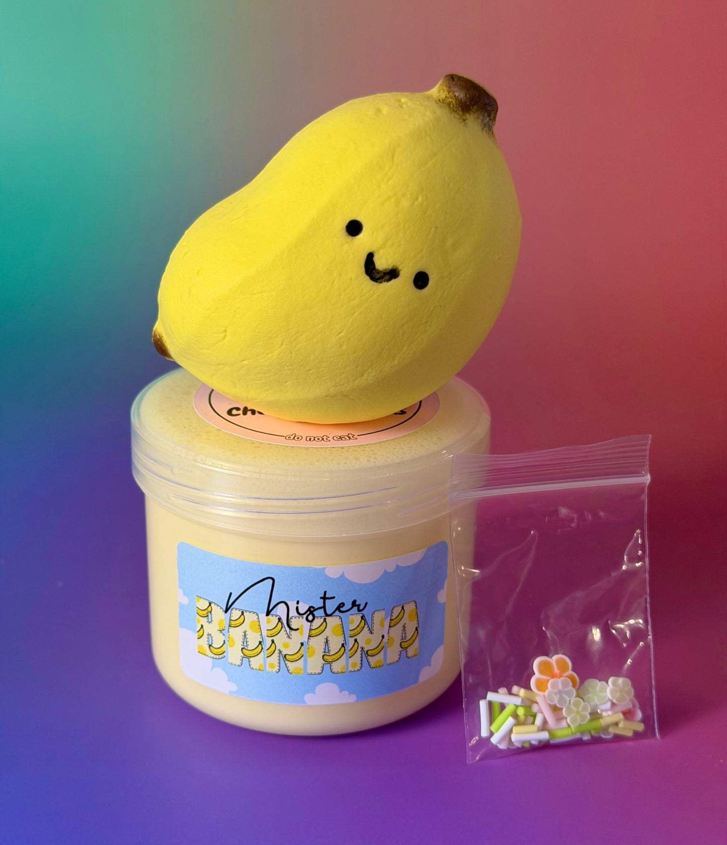 Mr. Banana - DIY Clay Slime