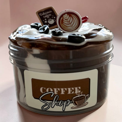 Coffee Shop- DIY Clear Slime