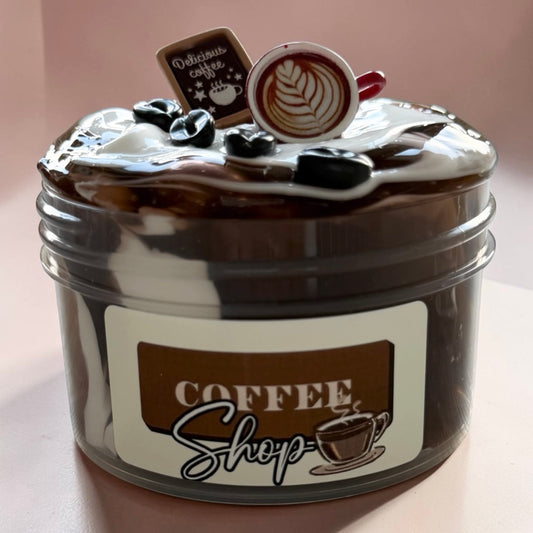 Coffee Shop- DIY Clear Slime