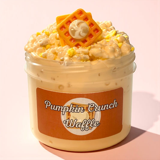 Pumpkin Crunch Waffle - Crunchy Perlite/Slushee Slime