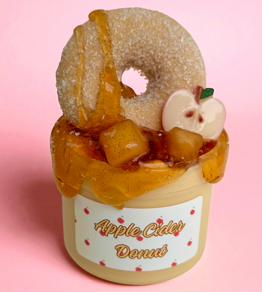 Apple Cider Donut - DIY Clay Slime