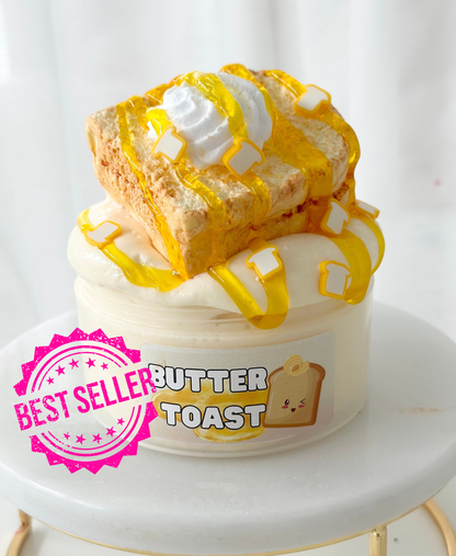Butter Toast, DIY Clay Slime, Butter Slime