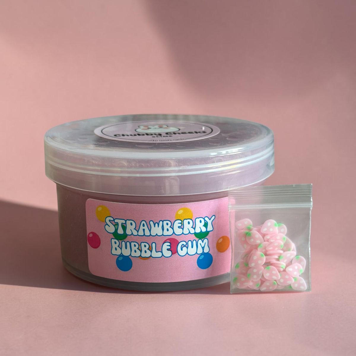 Strawberry Bubblegum - Glas Sand Slime