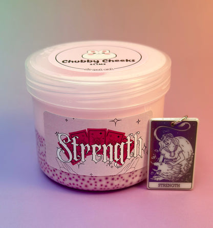 Strength - White Glue Caviar Bead Slime
