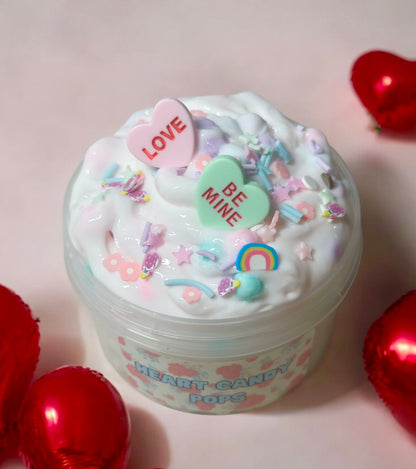 Heart Candy Pops - Floam Slime