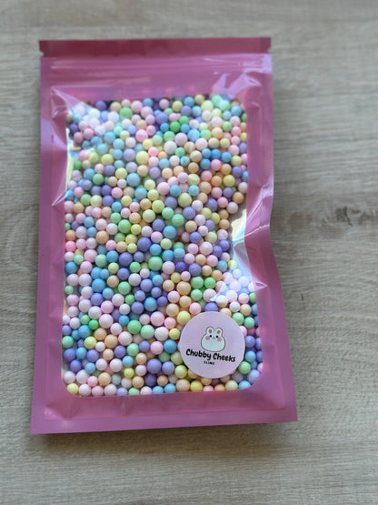 Styropor Kugeln Pastell