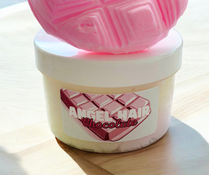 Angel Hair Chocolate / DIY Clay  Slime / Cloud Slime
