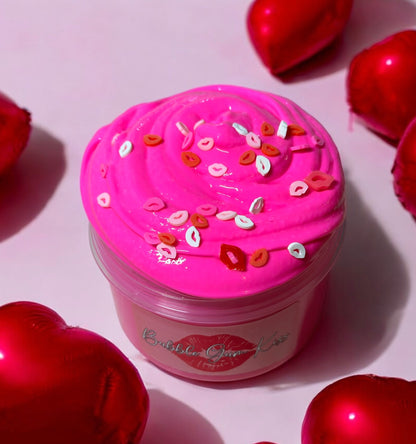 Bubble Gum Kiss - Xtra Thick and Glossy Slime
