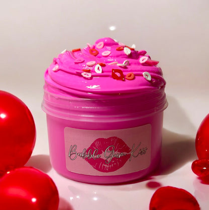 Bubble Gum Kiss - Xtra Thick and Glossy Slime