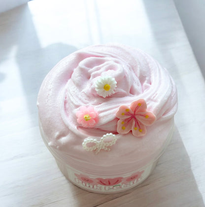 Pink Petals- Cloud Creme  Slime