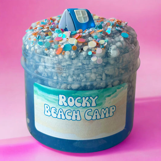 Rocky Beach Camp - Clear Perlite Slime