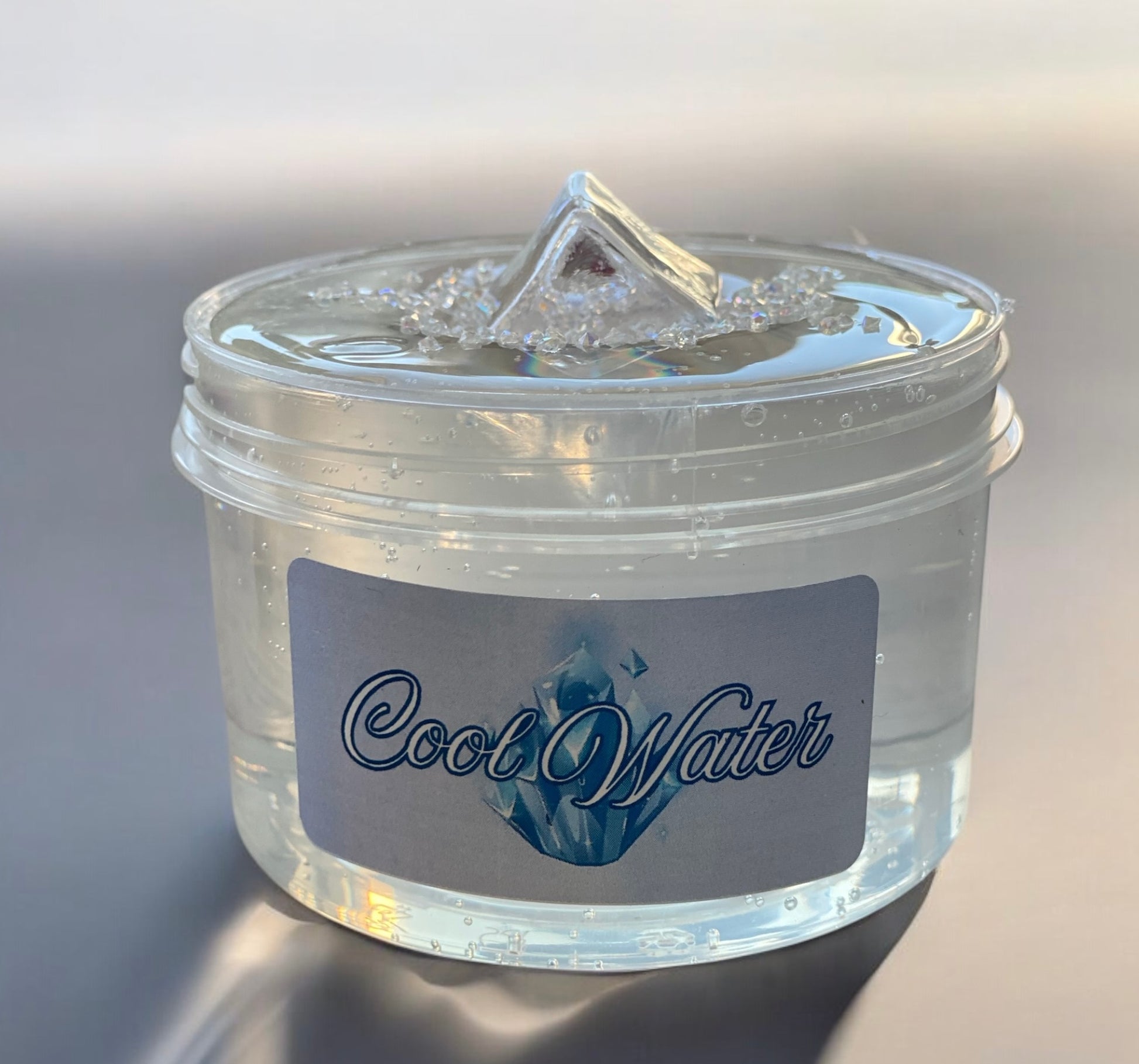 Cool Water - Clear Slime Chubby Cheek Slime Cool Water - Clear Slime Chubby Cheek Slime