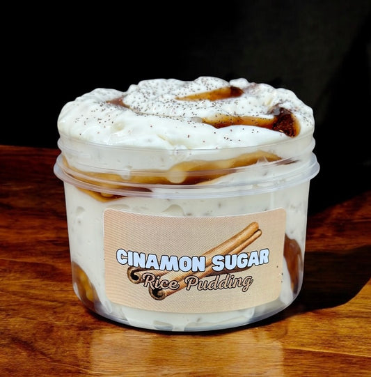 Cinnamon Sugar Rice Pudding - Slushee Slime