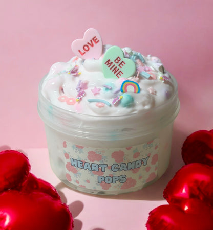 Heart Candy Pops - Floam Slime