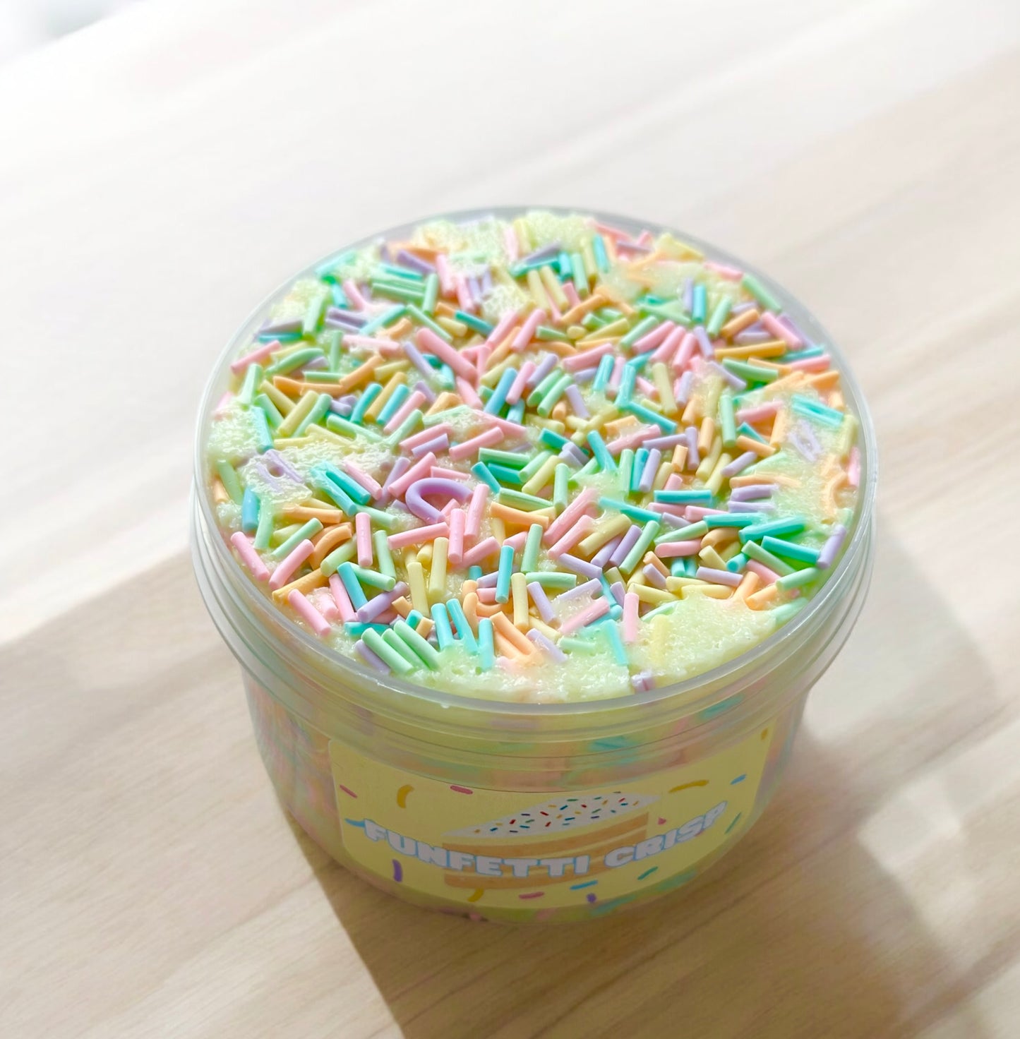 Funfetti Crisp - Snowfizz Slime