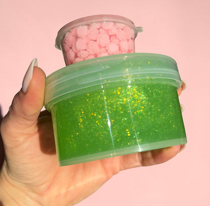 Jupiter - Clear Slime + Crunch Bomb Topper