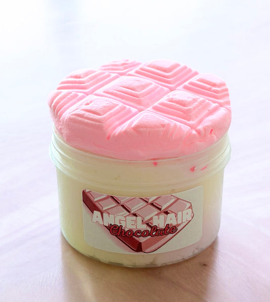 Angel Hair Chocolate / DIY Clay  Slime / Cloud Slime