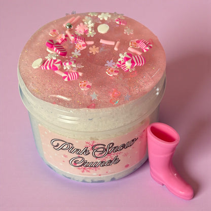 Pink Snow Crunch - Snowfizz Slime