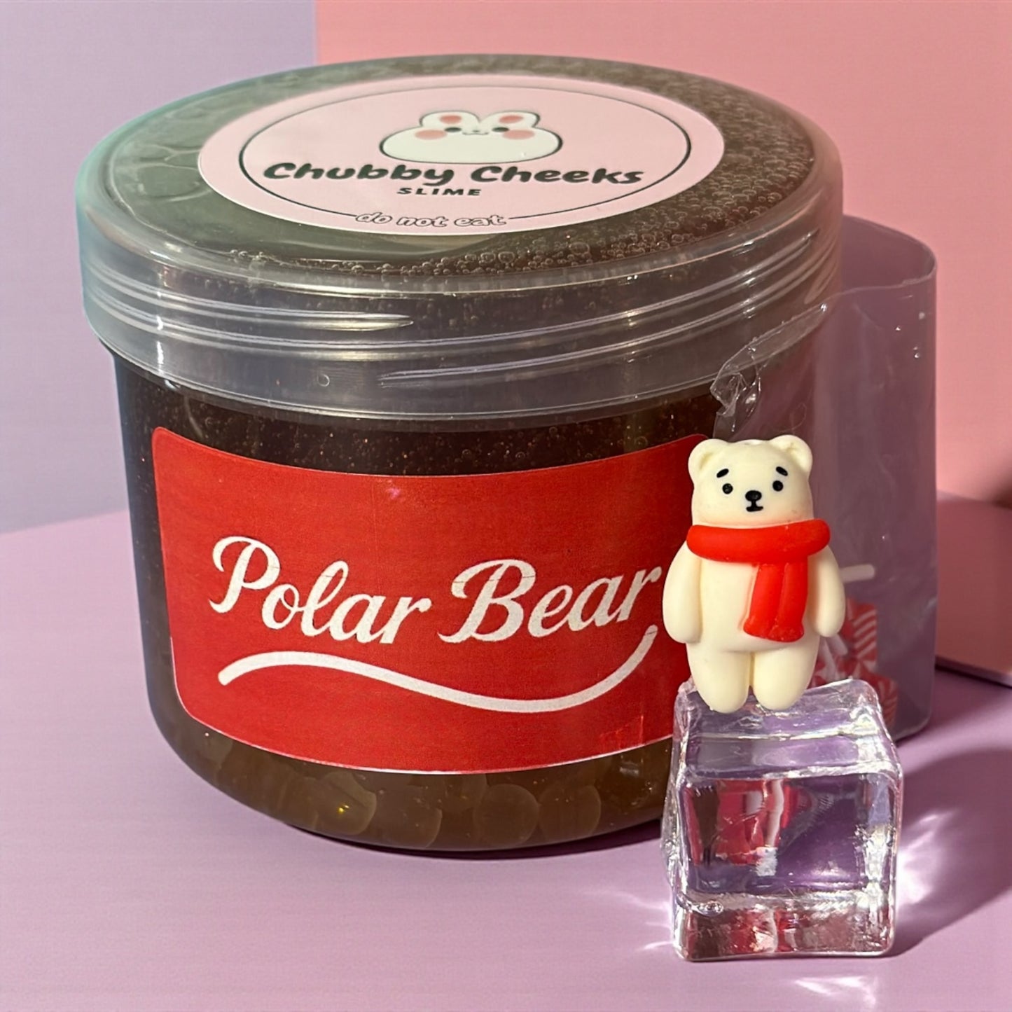 Polar Bear - Bubble Bead Slime