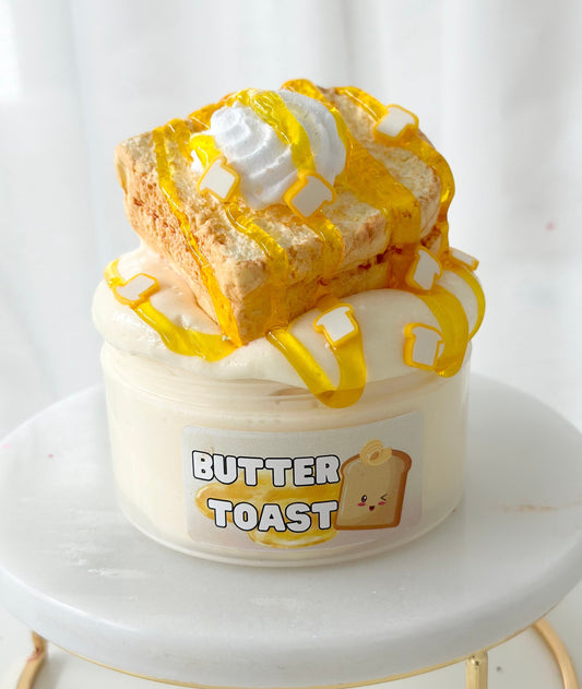 Butter Toast, DIY Clay Slime, Butter Slime