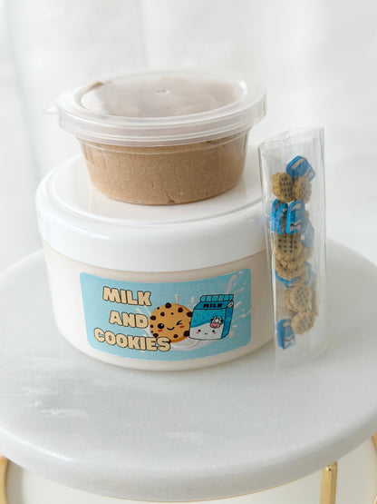 Milk & Cookies DIY Slime