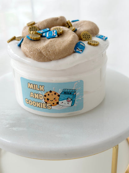 Milk & Cookies DIY Slime