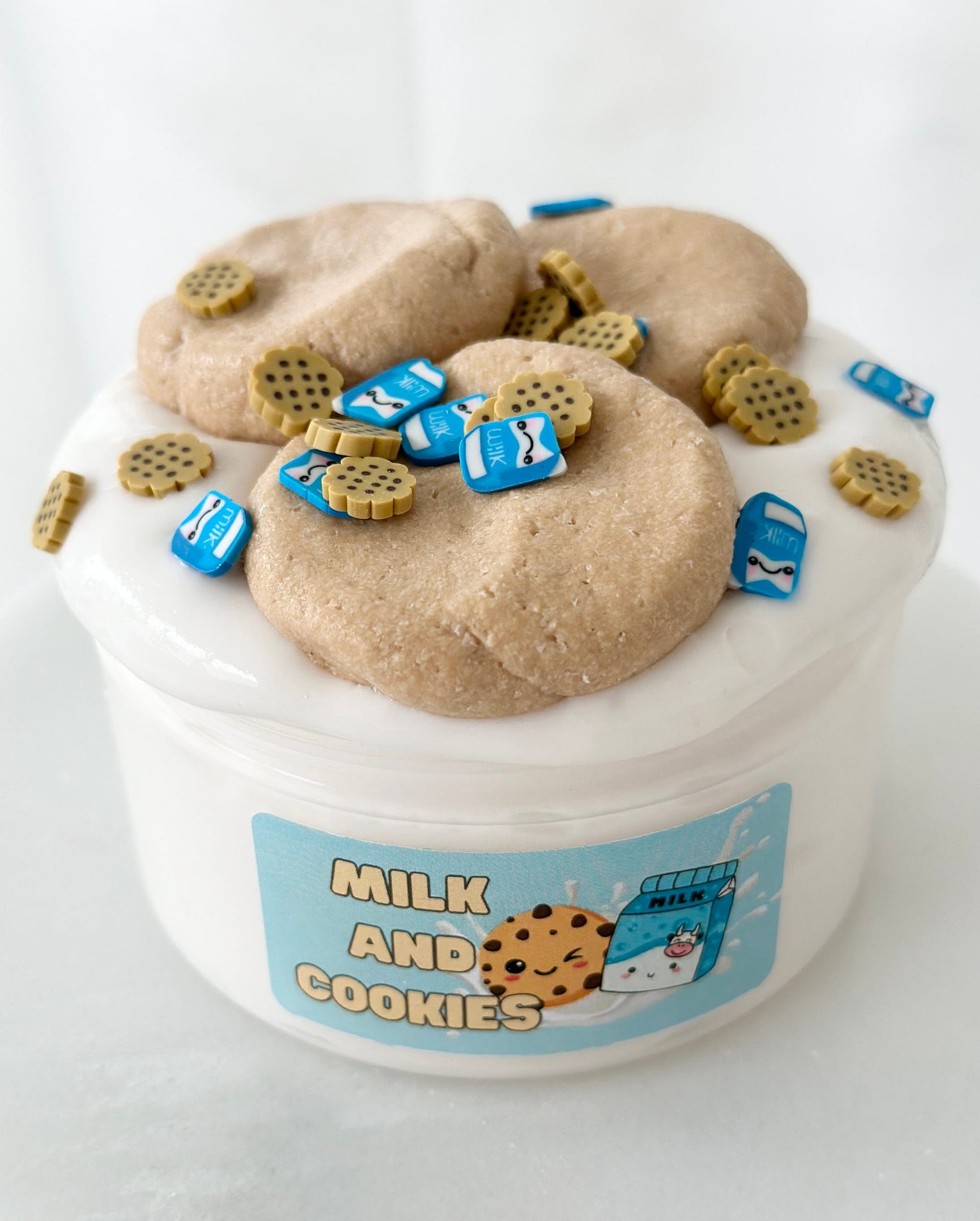 Milk & Cookies DIY Slime