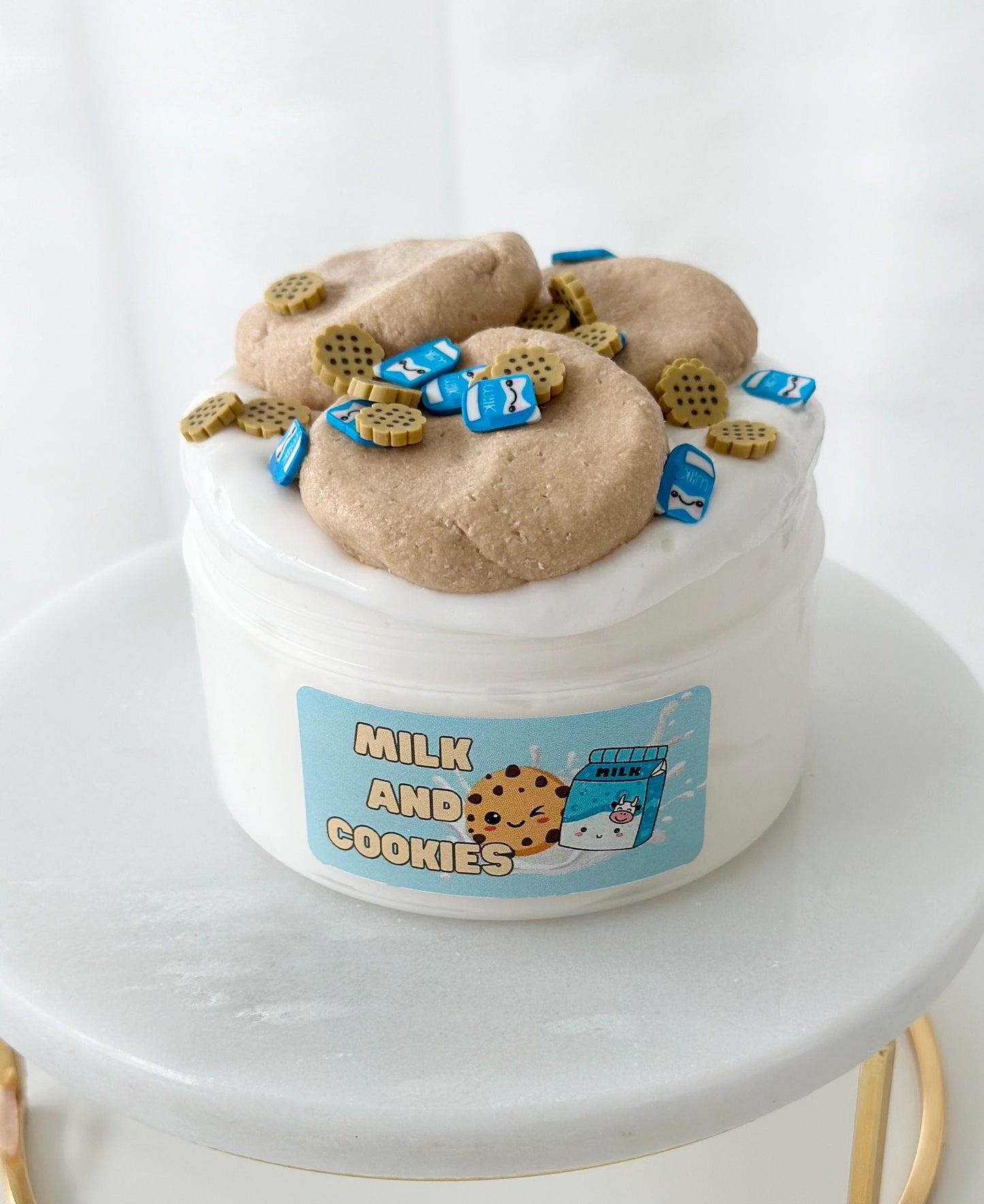 Milk & Cookies DIY Slime