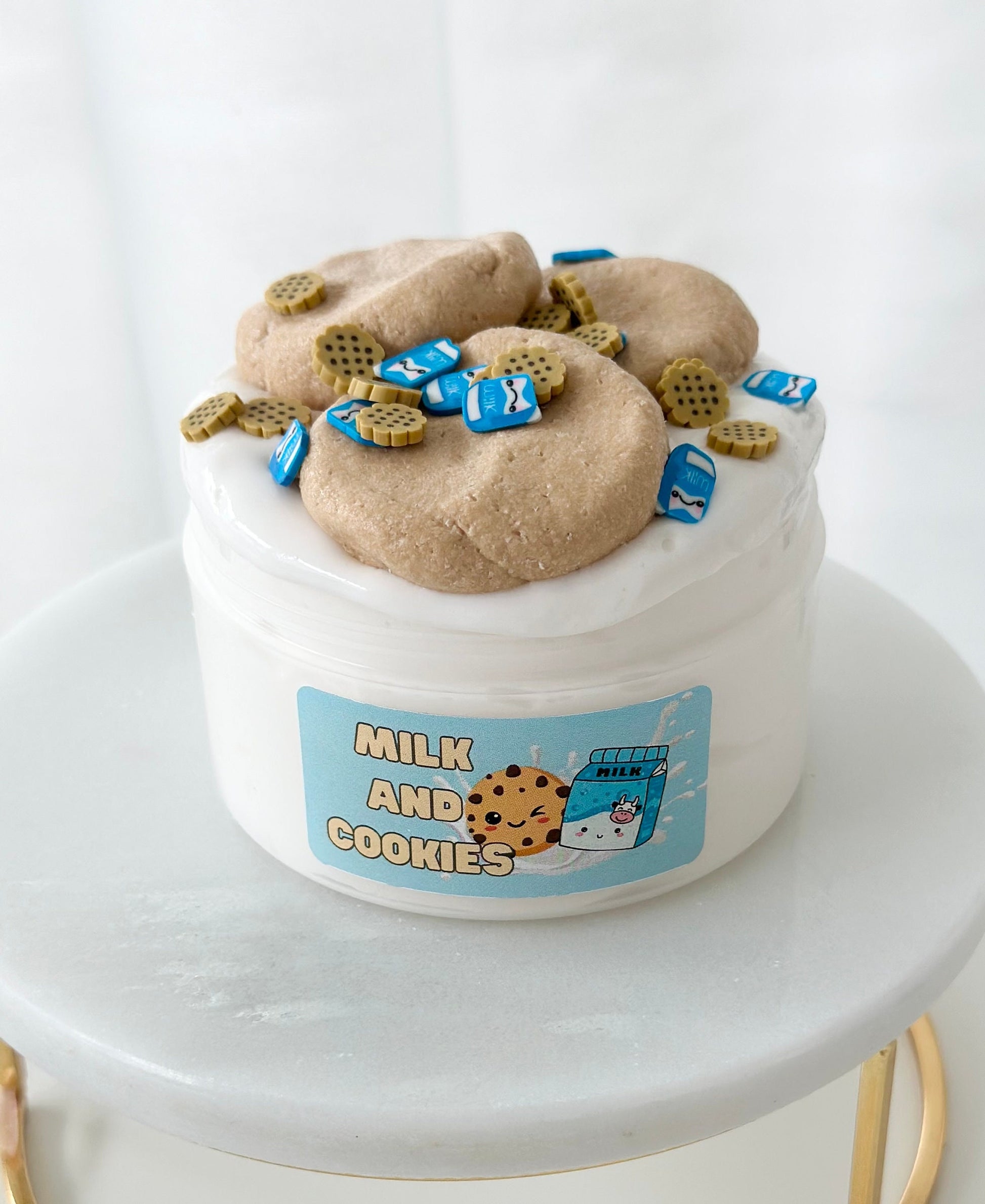 Milk & Cookies DIY Slime