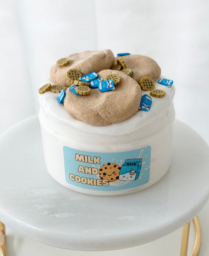 Milk & Cookies DIY Slime
