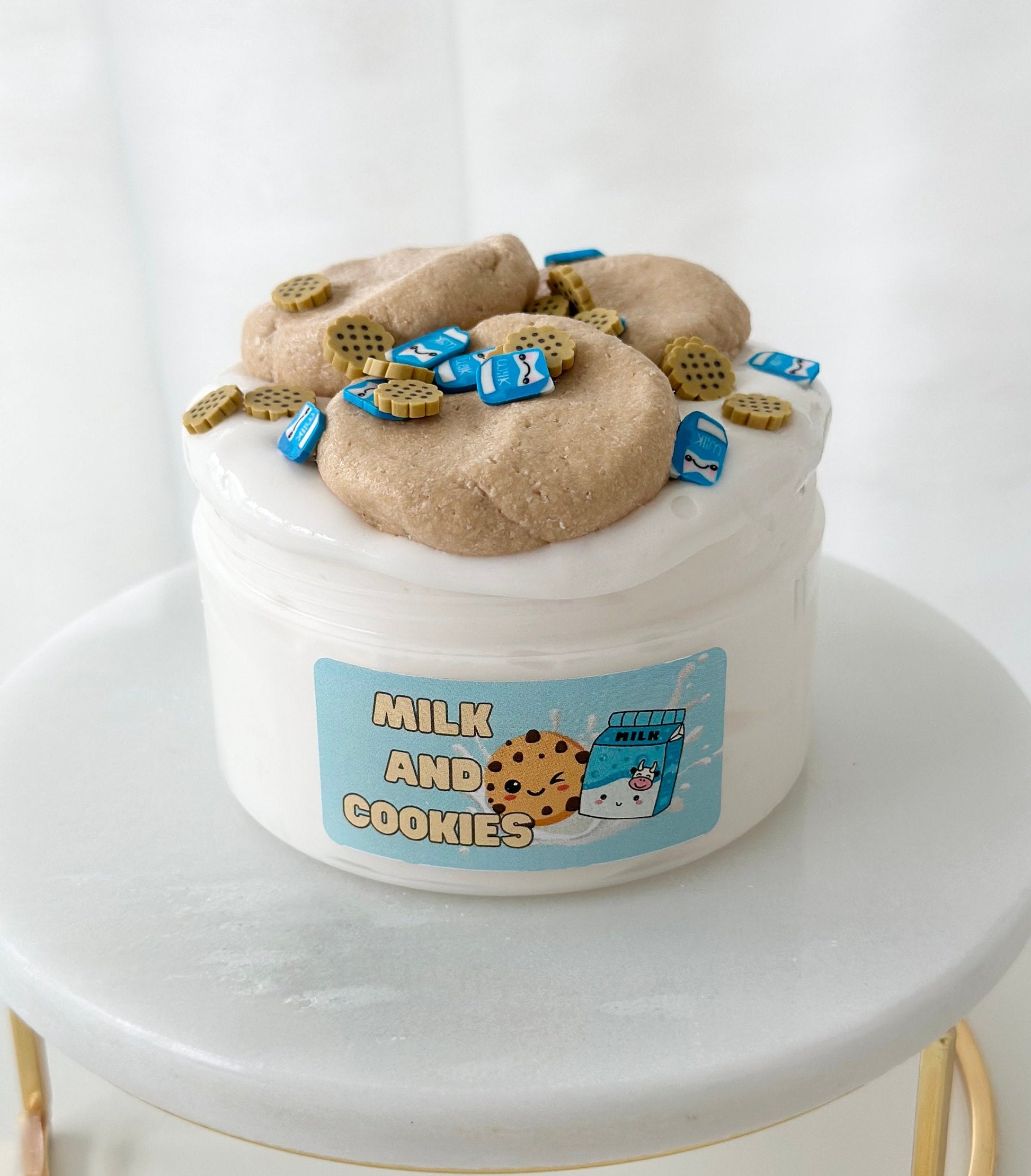 Milk & Cookies DIY Slime