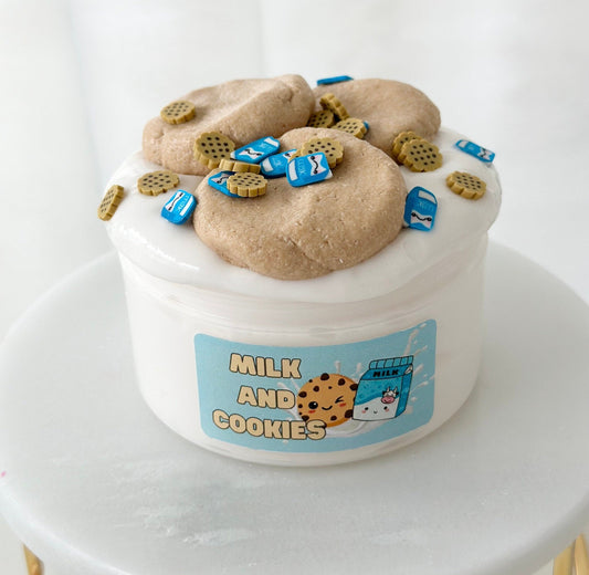 Milk & Cookies DIY Slime