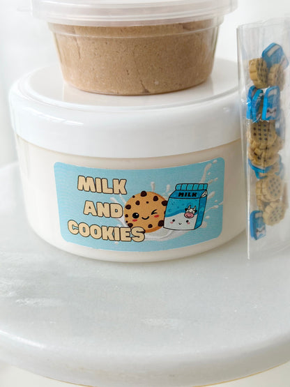 Milk & Cookies DIY Slime