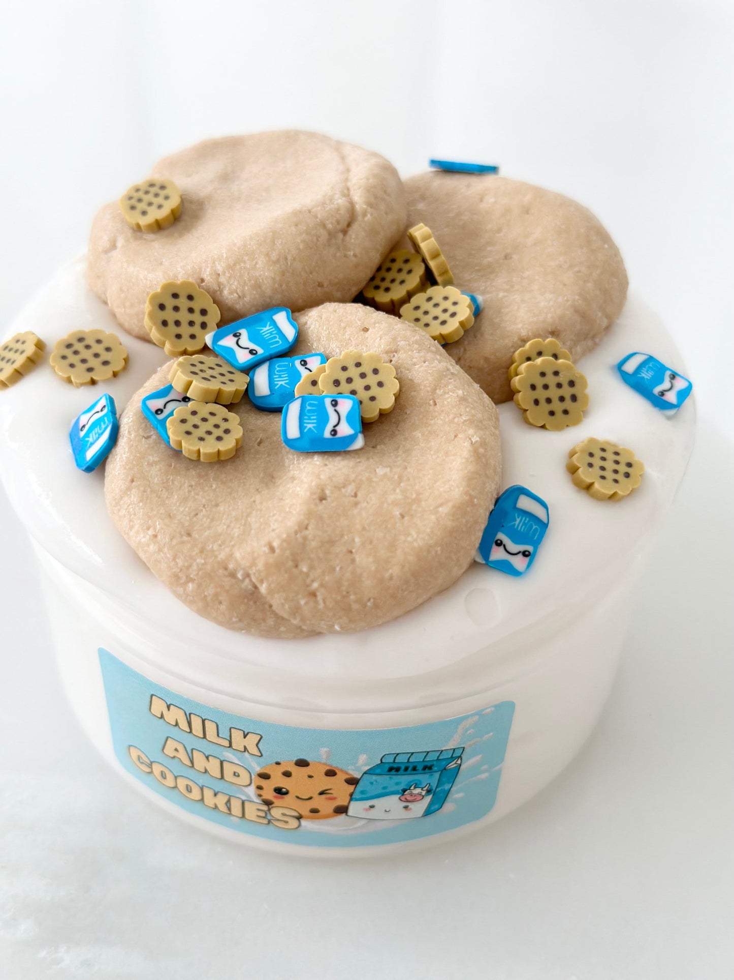 Milk & Cookies DIY Slime