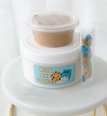 Milk & Cookies DIY Slime