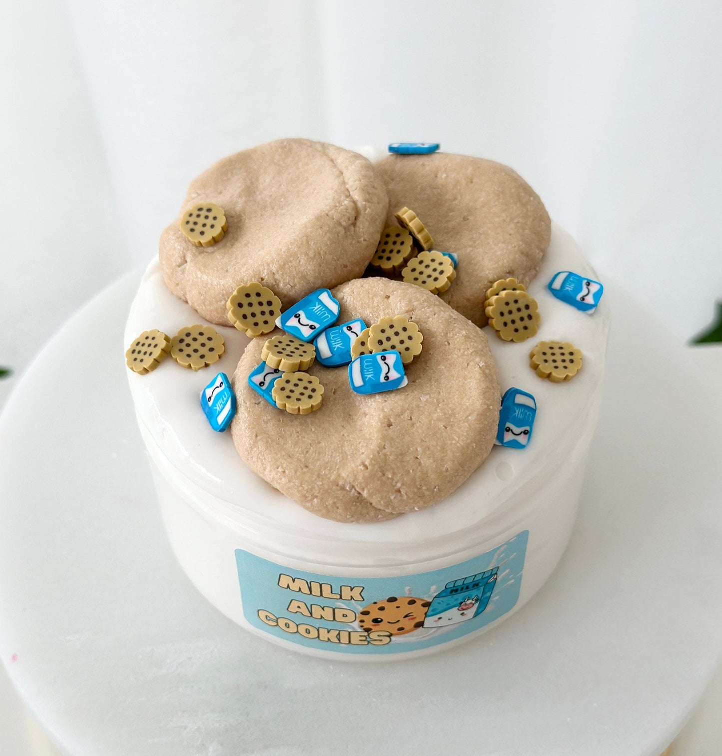 Milk & Cookies DIY Slime